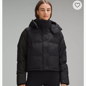 lululemon athletica Black Puffer Jacket